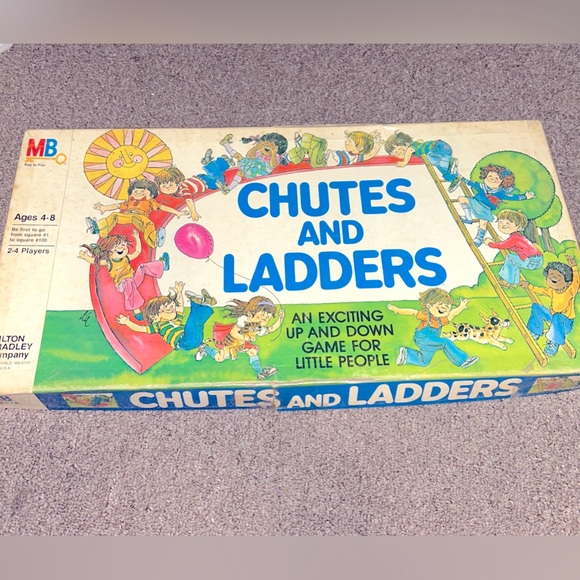 Milton Bradley Other - Chutes & Ladders Game by Milton Bradley - 1979 Nice Condition